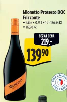 Mionetto Prosecco DOC Frizzante