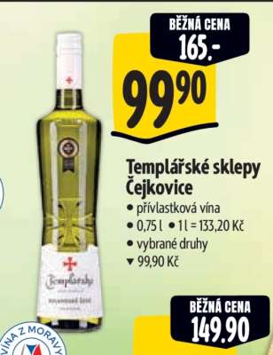 Templářské sklepy Čejkovice