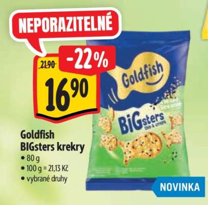 Goldfish BIGsters krekry