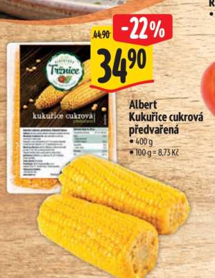 Albert Kukuřice cukrová předvařená
