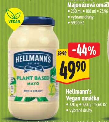 Hellmann’s vegan omáčka