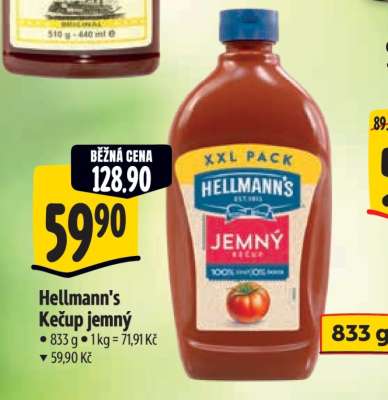 Hellmann’s Kečup jemný