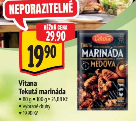 Vitana Tekutá marináda