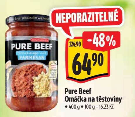 Pure Beef Omáčka na těstoviny