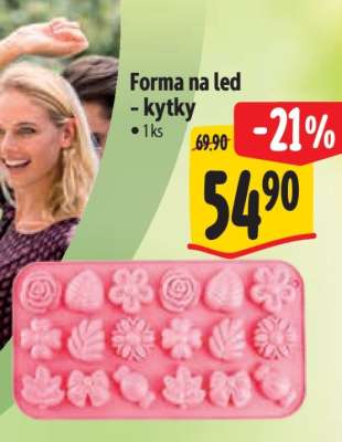 Forma na led - kytky