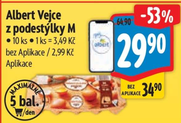 Albert Vejce z podestýlky M