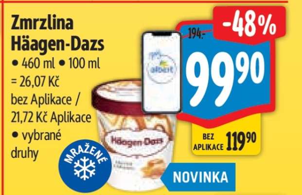 Zmrzlina Häagen - Dazs