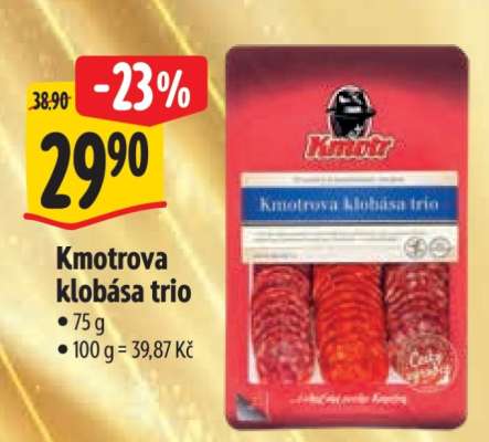 Kmotrova klobása trio