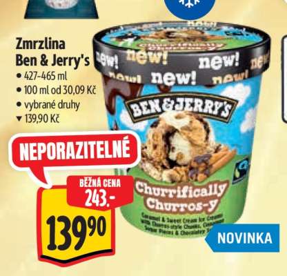 Zmrzlina Ben&Jerry’s