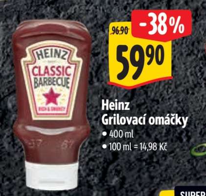 Heinz Grilovací omáčky