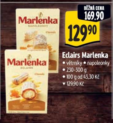 Eclairs Marlenka