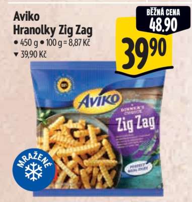 Aviko Hranolky Zig Zag