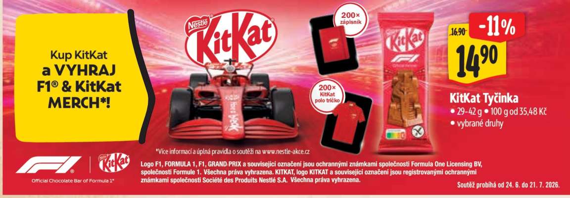 KITKAT TYČINKA