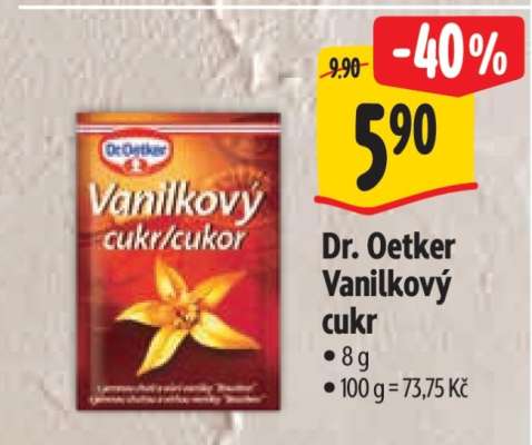 Dr. Oetker Vanilkový cukr