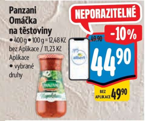 Panzani Omáčka na těstoviny