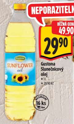 Gustona Slunečnicový olej