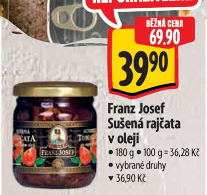 Franz Josef Sušená rajčata v oleji