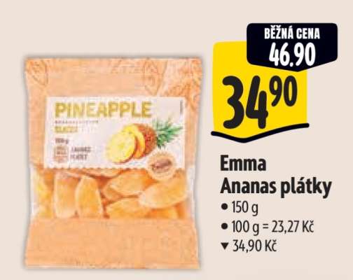 Emma Ananas plátky