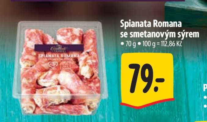 Spianata Romana se smetanovým sýrem