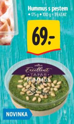 Hummus s pestem