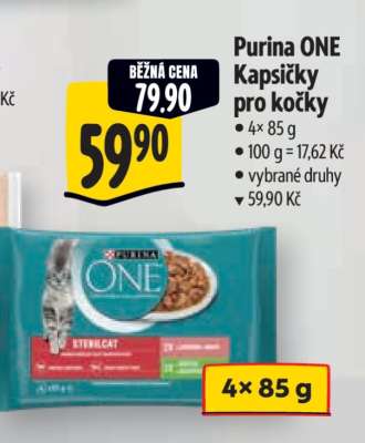 Purina ONE Kapsičky pro kočky