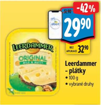 Leerdammer plátky