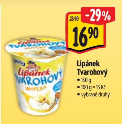 Lipánek tvarohový