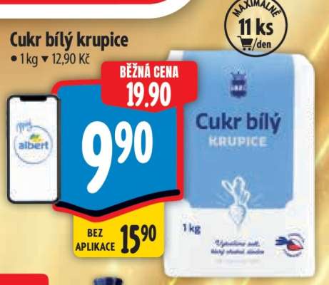 Cukr bílý krupice