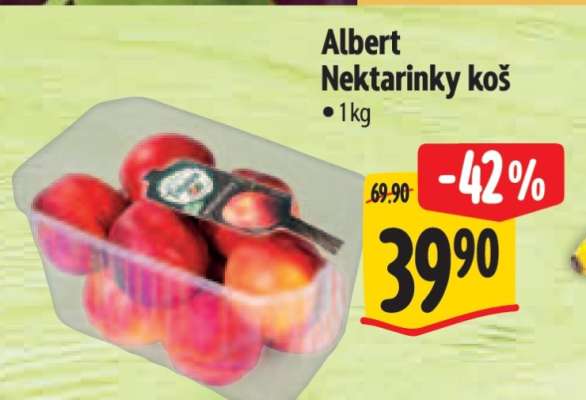 Albert Nektarinky koš