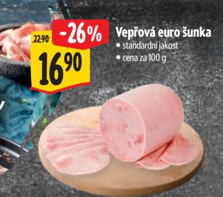 Vepřová euro šunka*