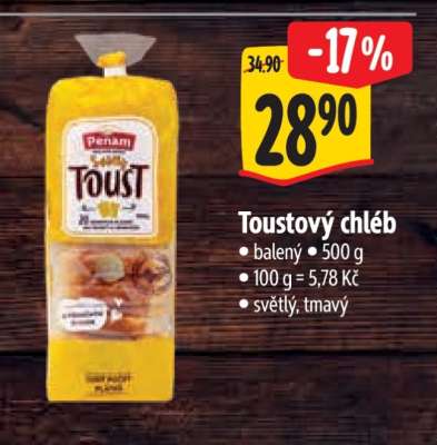 TOUSTOVÝ CHLÉB