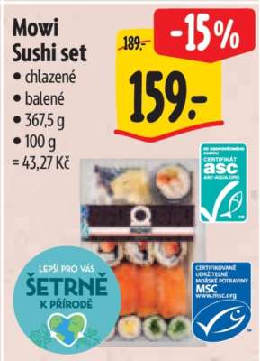 Mowi Sushi set