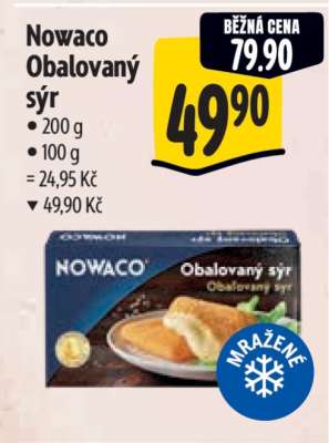 NOWACO Obalovaný sýr