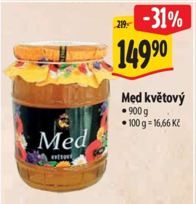 Med květový
