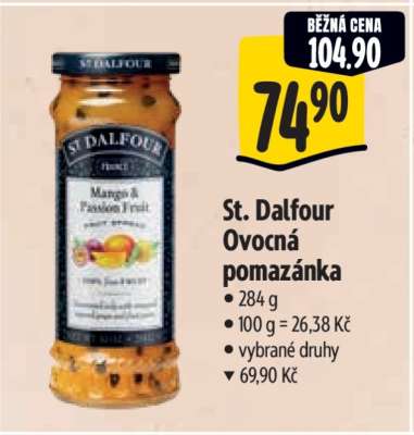 St. Dalfour ovocná pomazánka