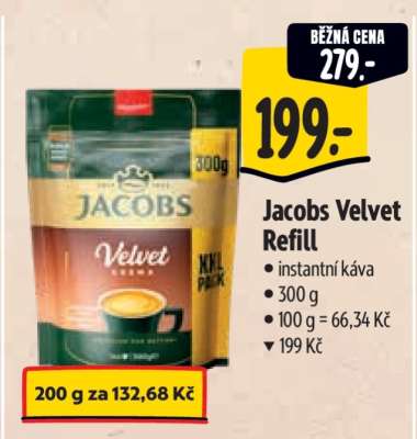 Jacobs Velvet refill