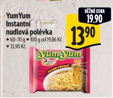 YumYum Instantní nudlová polévka