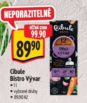 Cibule Bistro Vývar