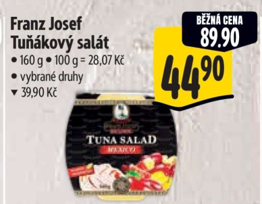 Franz Josef Tuňákový salát