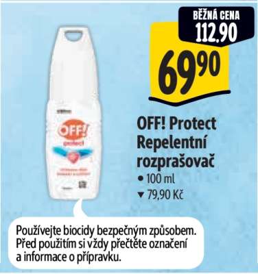 OFF Protect Repelentní rozprašovač