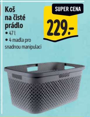 KOŠ NA ČISTÉ PRÁDLO*