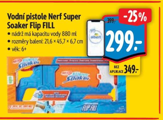 Vodní pistole Nerf Super Soaker Flip Fill