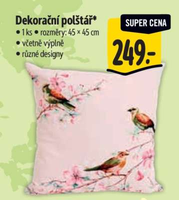 DEKORAČNÍ POLŠTÁŘ*