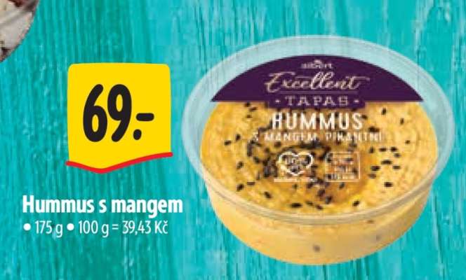 Hummus s mangem