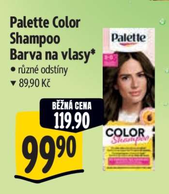 Palette Color Shampoo barva na vlasy
