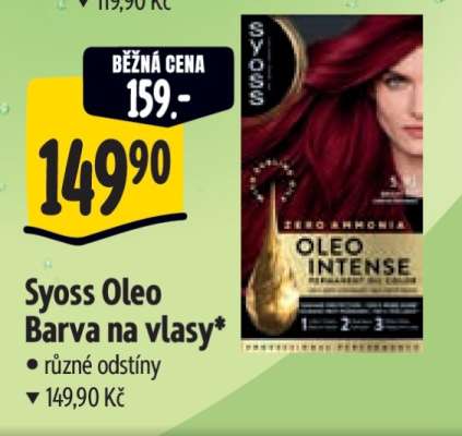 Syoss Oleo barva na vlasy