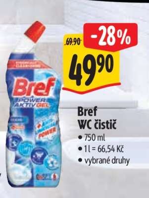BREF WC čistič