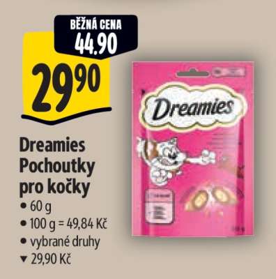 Dreamies pochoutky pro kočky