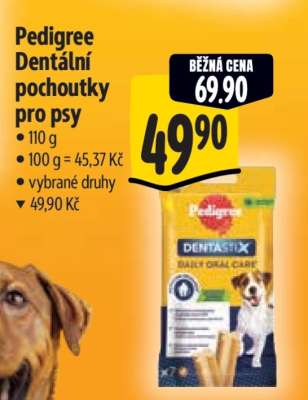 PEDIGREE Dentální pochoutky pro psy