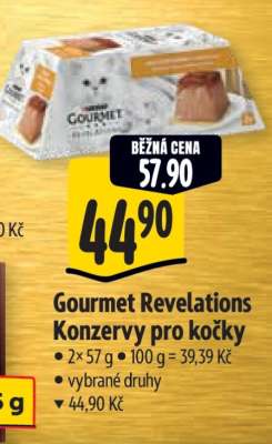 Gourmet revelations Konzervy pro kočky